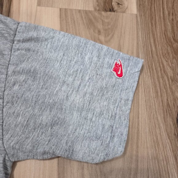 Vintage "Nike" T Shirt Men L Gray Short Sleeve Athletic West 80s Spain - Picture 3 of 9